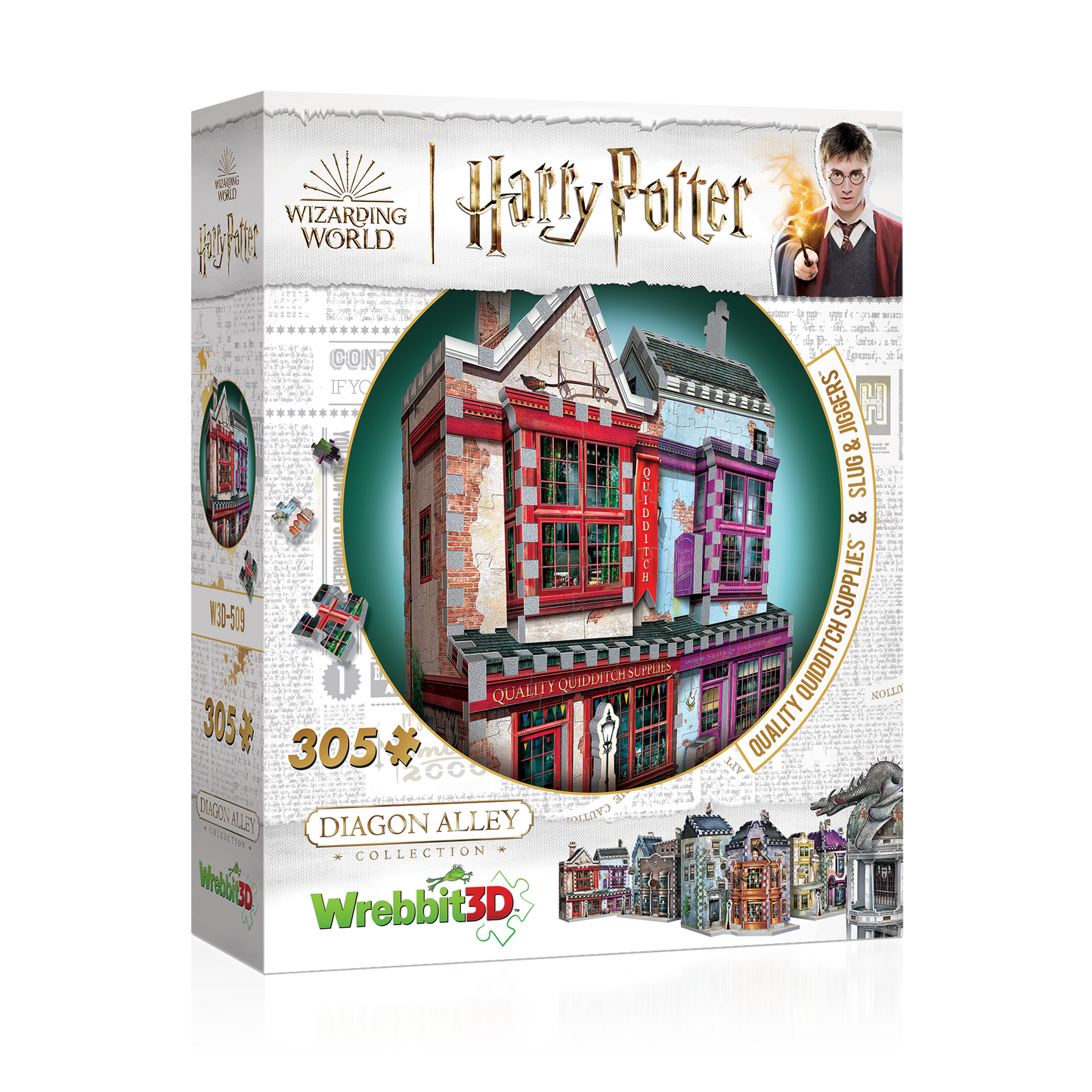3D Puzzle - Harry Potter - Quality Quidditch Supplies & Slug & Jiggers