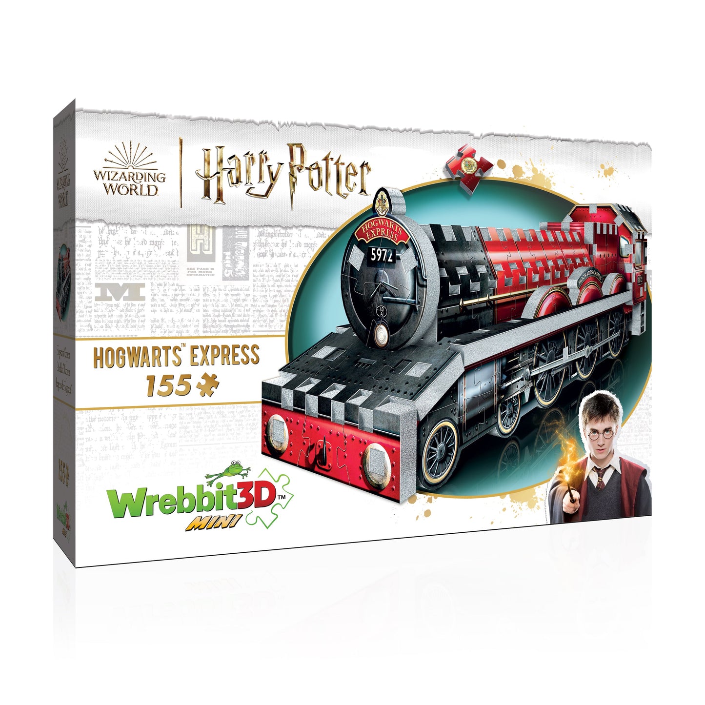 155 Piece - Hogwarts Express 3D - Wrebbit