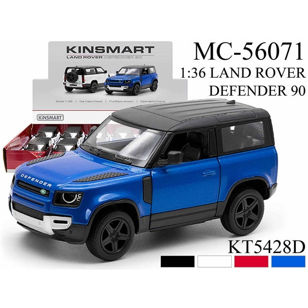 Die Cast - Land Rover - (Various Colours) - Kinsmart