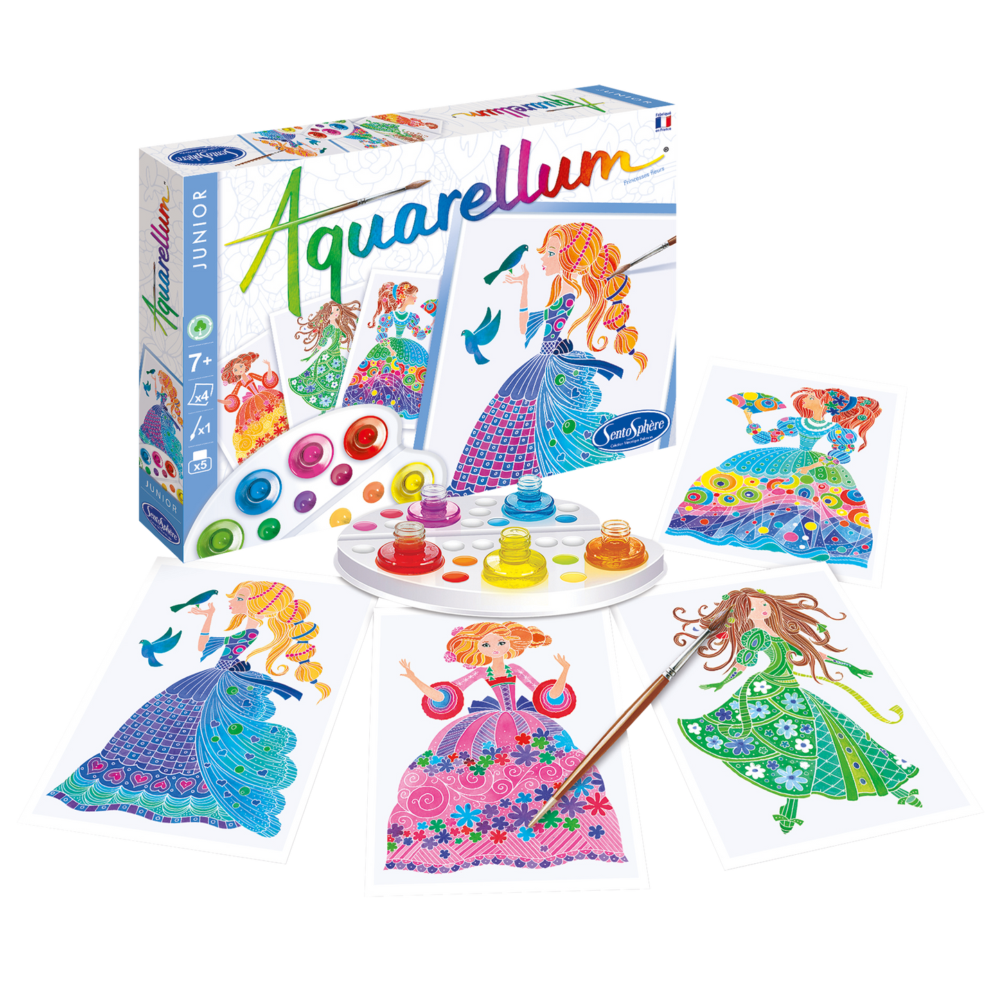 Aquarellum Junior - Flower Princesses