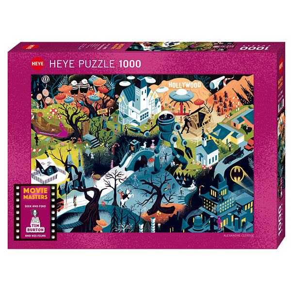1000 Piece - Movie Masters - Tim Burton Films