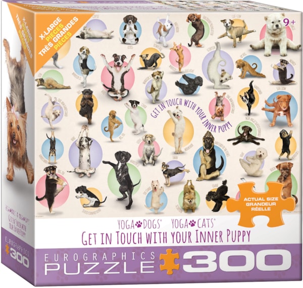 300 Piece - Yoga Puppies - Eurographics