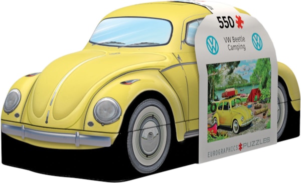 550 Piece - VW Beetle Camping in a Tin - Eurographics