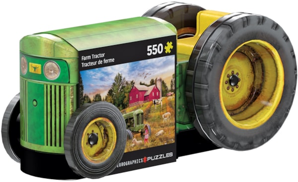 550 piece - Farm Tractor in a Tin