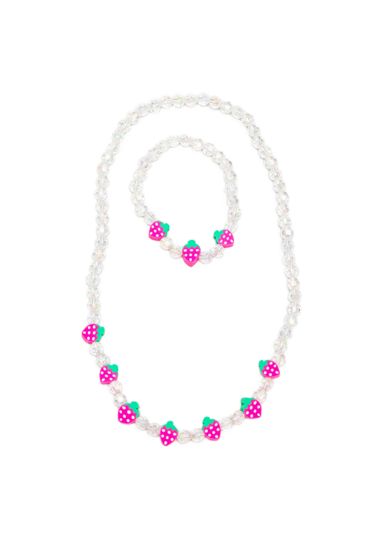 Necklace & Bracelet Set - Berry Beautiful - 86166 - Great Pretenders