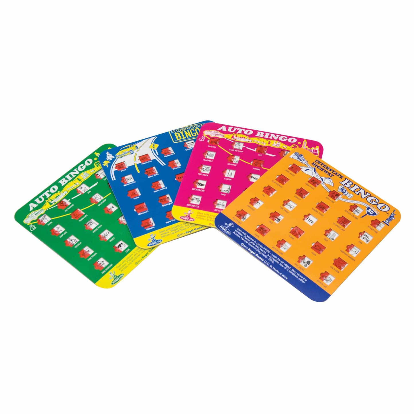 Travel Bingo Game Card - Schylling