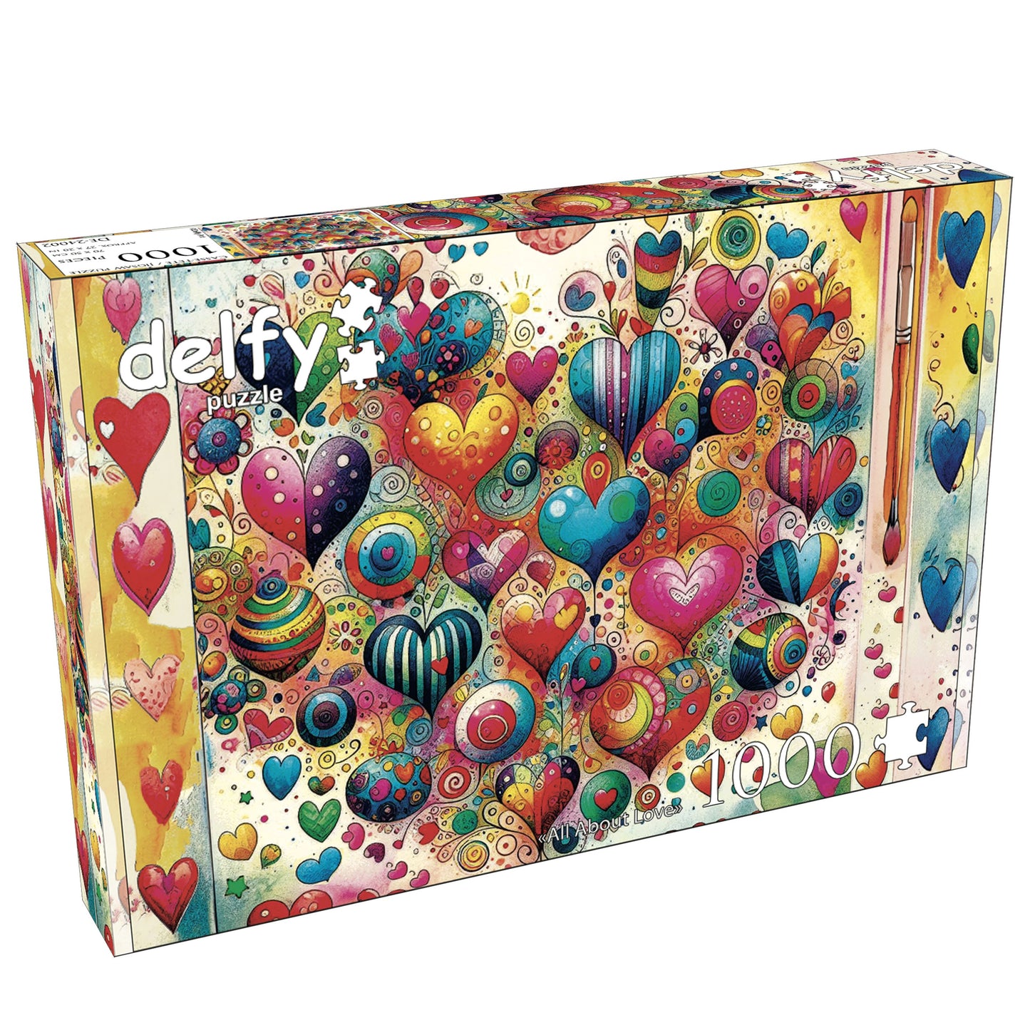 1000 piece - All About Love - delfy