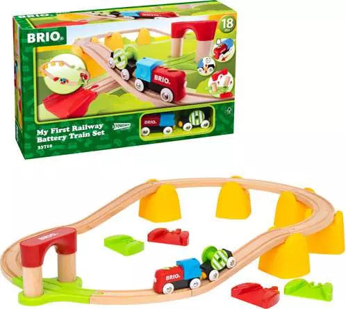 My First Railway Battery Train Set - Brio - 33710