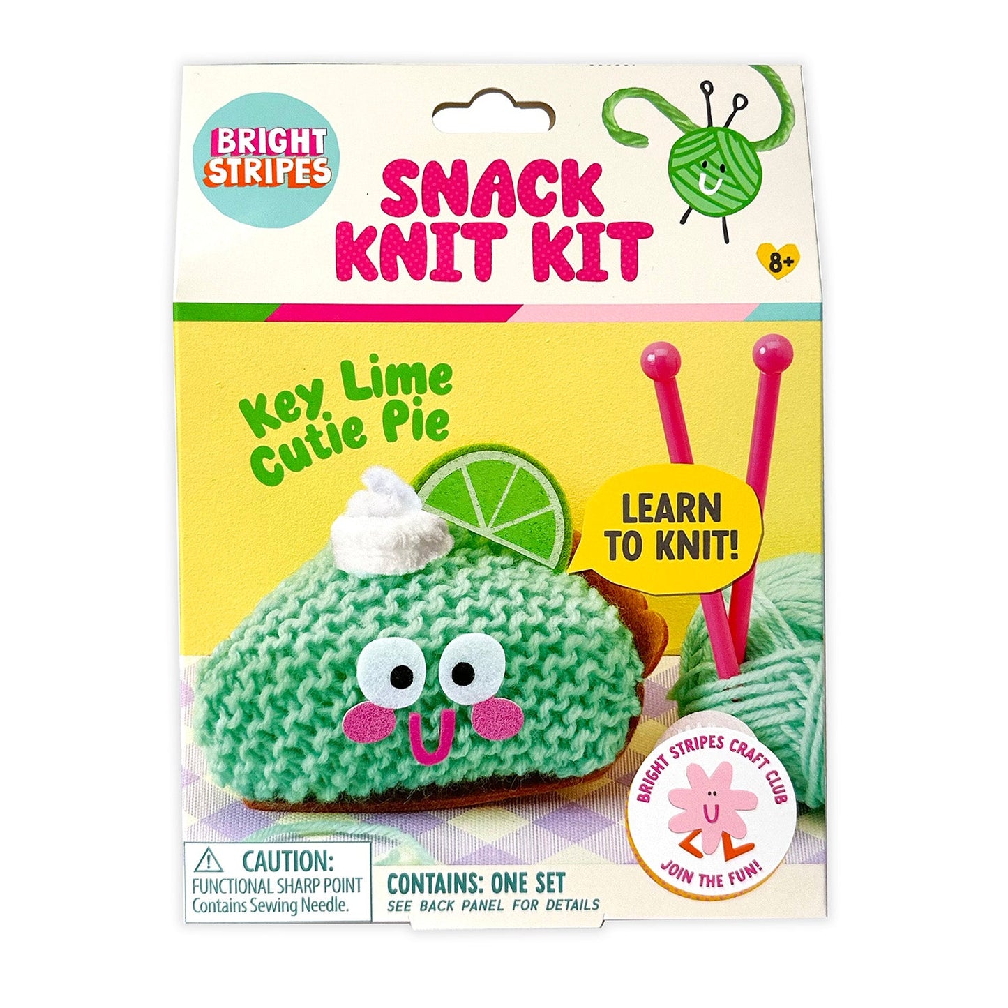 Snack Knit Kit - Key Lime Cutie Pie
