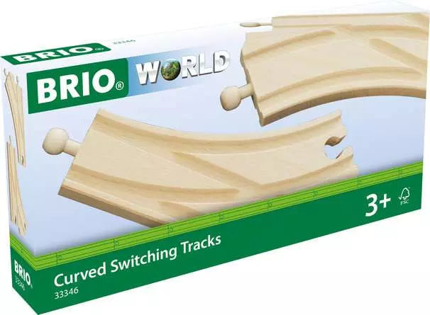 Curved Switching Tracks - Brio - 33346
