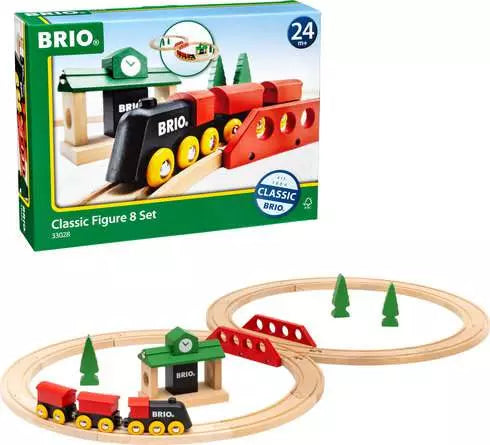 Classic Figure 8 Railway Set - Brio - 33028
