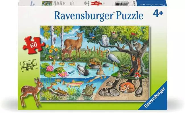 60 piece - Animals Above and Below - Ravensburger