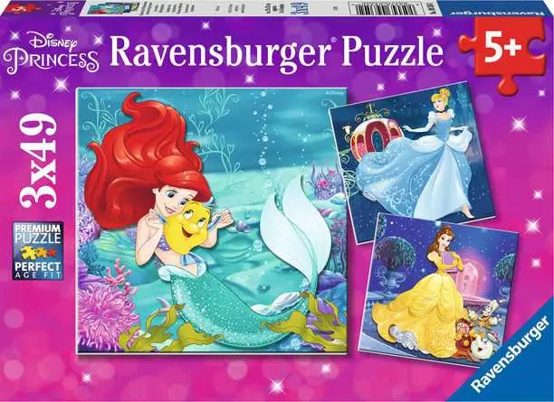 3X49 Piece - Princesses Adventure - Ravensburger
