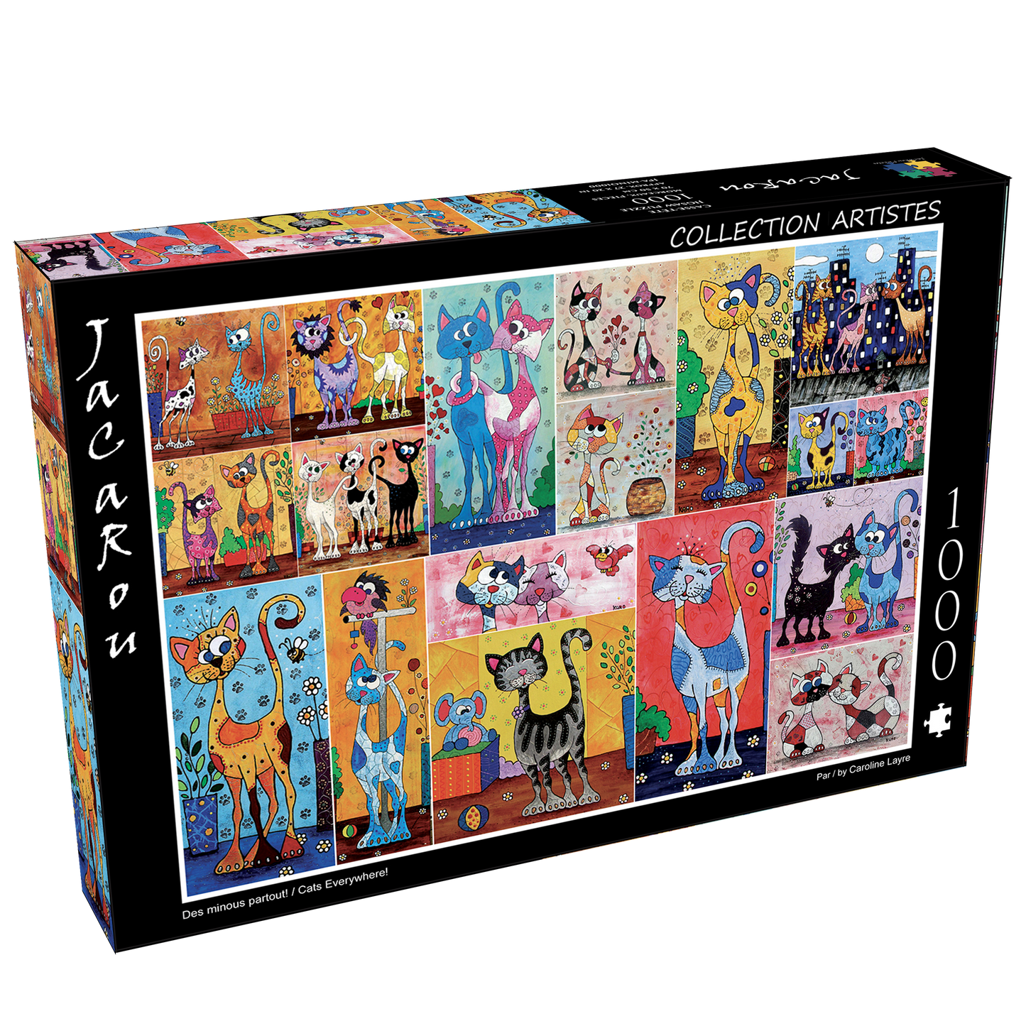 1000 piece - Des Minous Partout! - JaCaRou