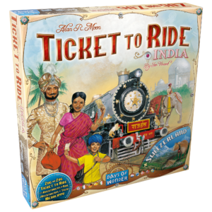 Ticket To Ride - Expansion - India & Switzerland - Map #2 - Days Of Wonder