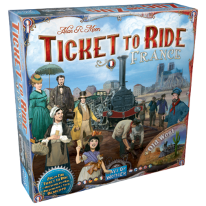 Ticket To Ride - Expansion - France & Old West - Map #6 - Days Of Wonder