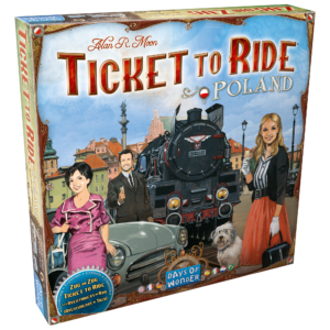Ticket To Ride - Expansion - Poland - Map #6.5 - Days Of Wonder
