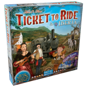 Ticket To Ride - Expansion - Iberia + South Korea - Days Of Wonder