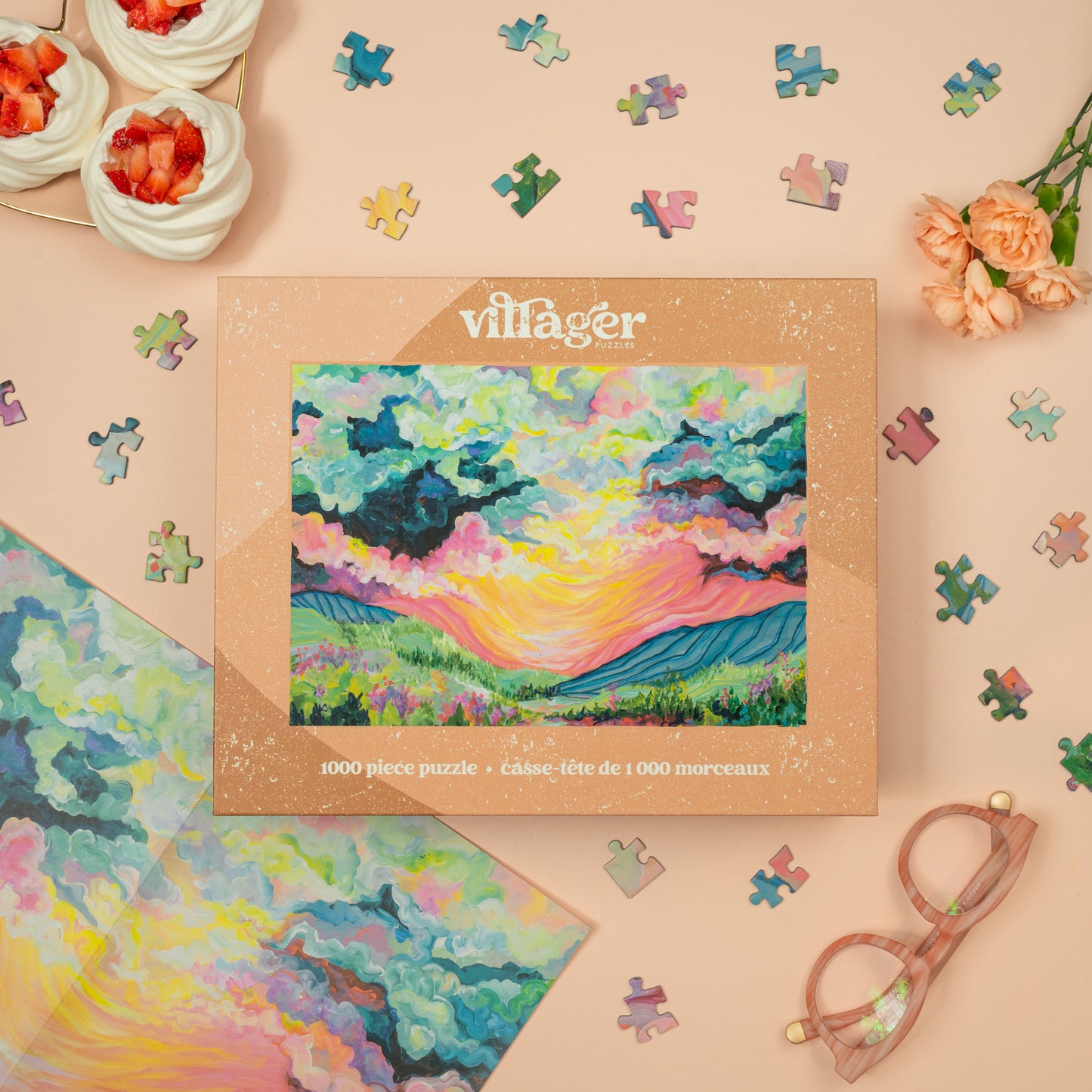 1000 piece - Daybreak - Villagers Puzzles