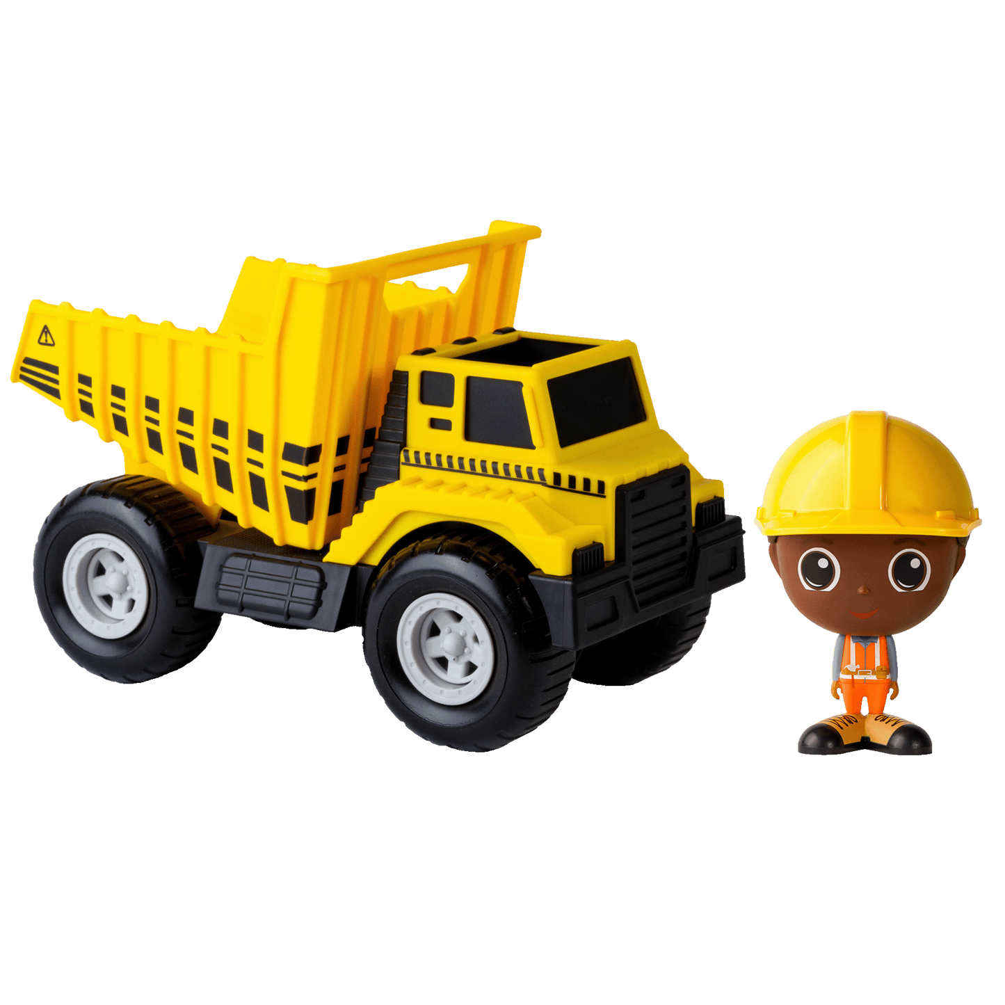 Dump Truck & Figure Billy (Eyes: Brown - Hair: Brown) - dark skin - flek