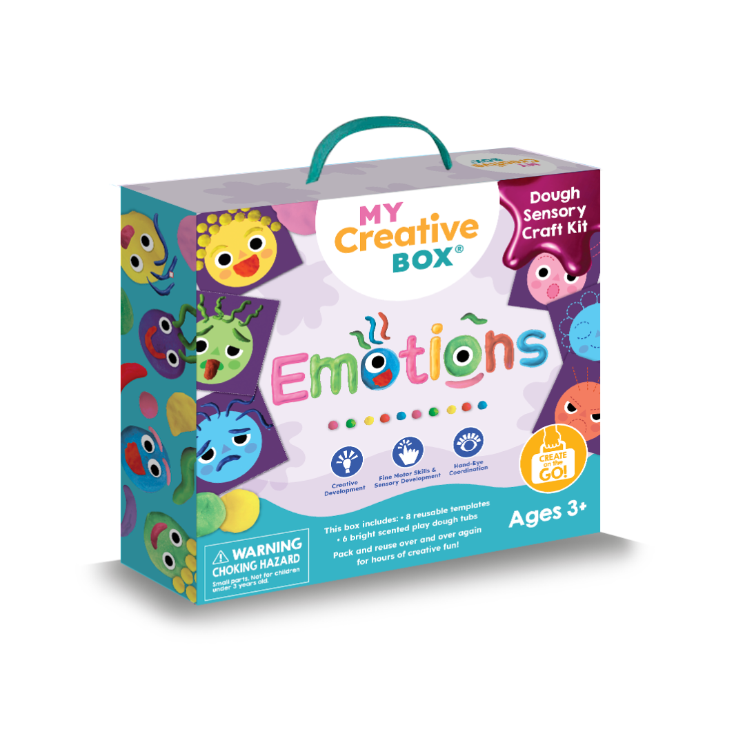 My Creative Box - Emotions Dough Sensory Craft Kit - Connetix