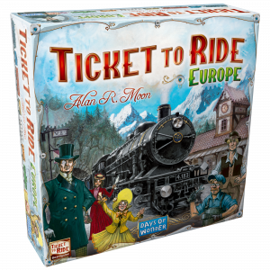 Ticket To Ride - Base Game - Europe - Days Of Wonder