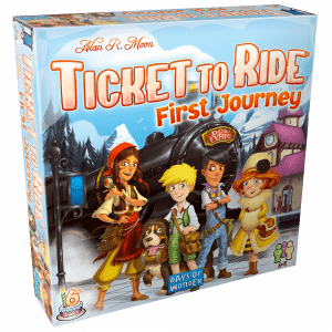 Ticket To Ride - First Journey - Europe Map