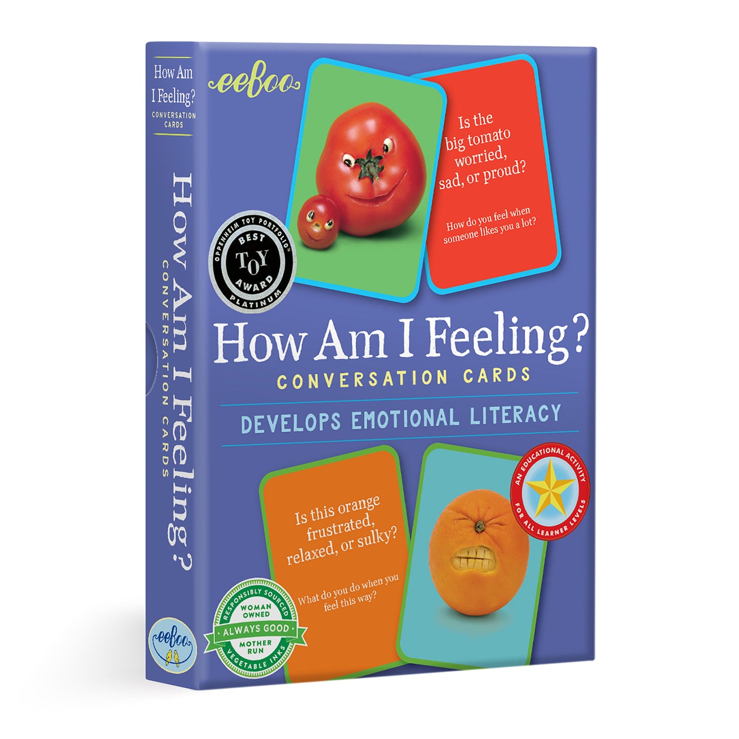 Conversation Cards - How Am I Feeling? - Eeboo
