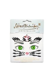 Face Stickers - Black Cat Set - 87655 - Great Pretenders