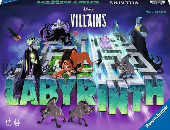 Disney Villains Labyrinth Board Game - Ravensburger