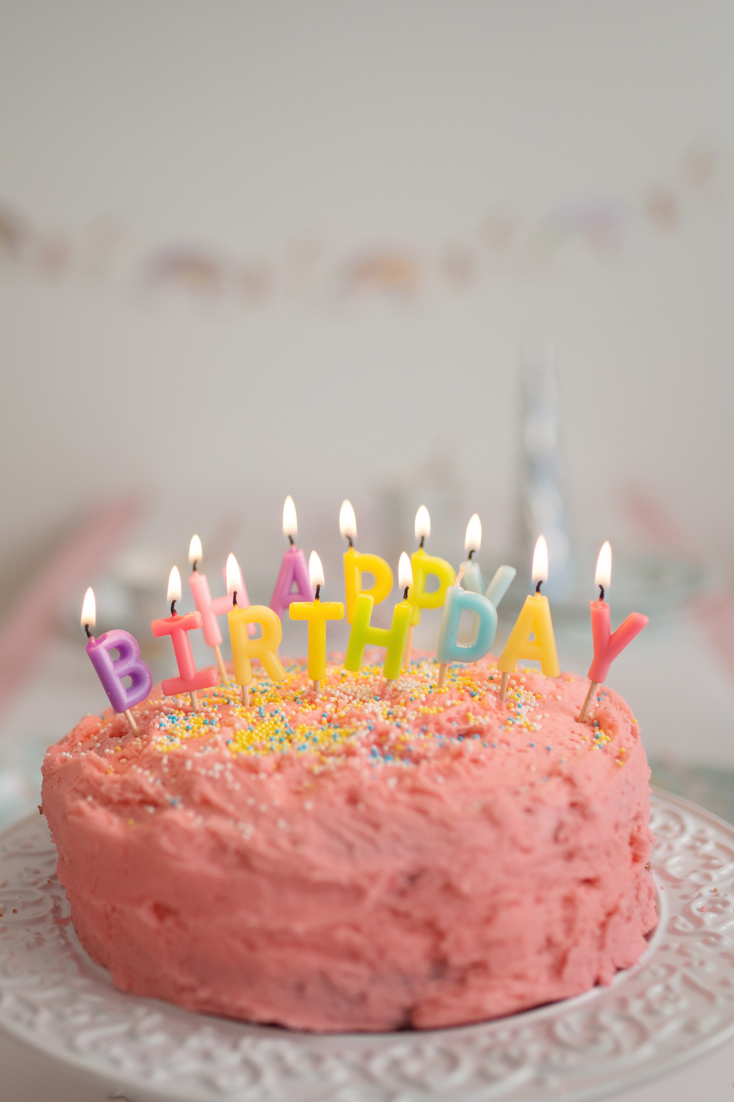 Candles - Happy Birthday Rainbow (13 Pcs) - 97704 - Great Pretenders