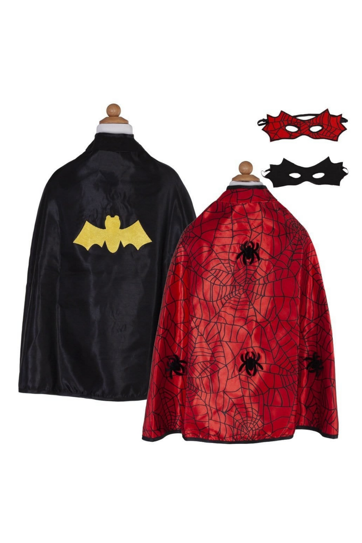 Size 3-4 - Reversible Spider/Bat Cape & Mask - 55270 - Great Pretenders
