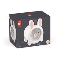 Piggy Bank - White Bunny Rabbit - Janod