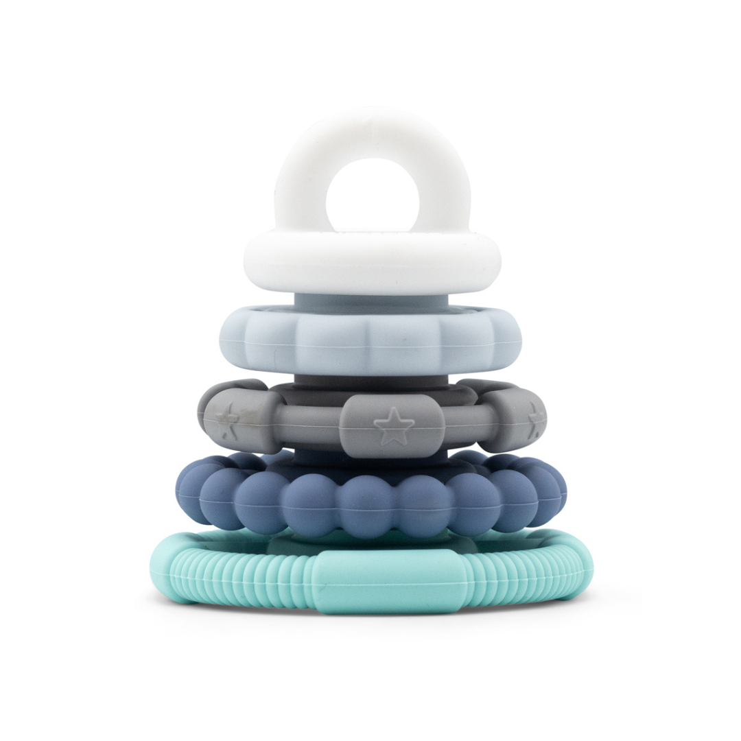 Teether And Stacker Toy - Ocean - Jellystone Designs