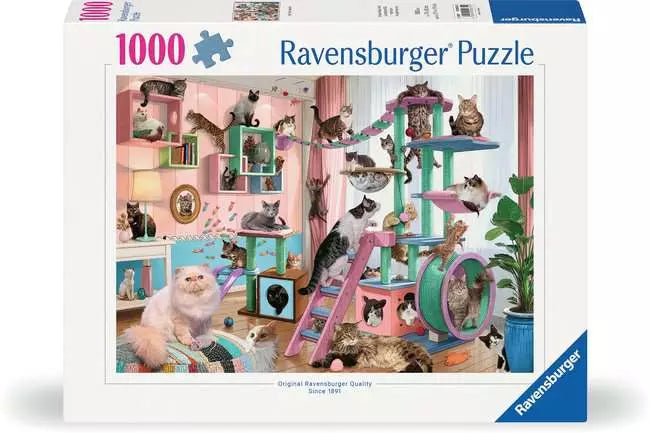 1000 Piece - Cat Tree Heaven - Ravensburger