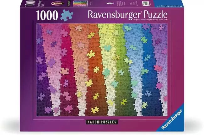 1000 Piece - Colors On Colors - Ravensburger