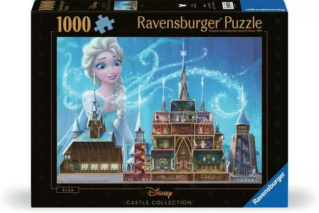 1000 Piece - Disney Castle Collection - Elsa - Ravensburger