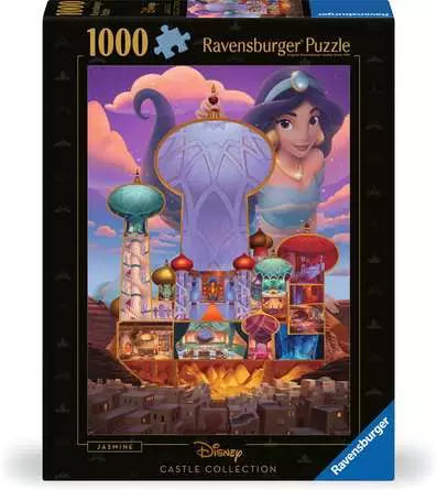 1000 Piece - Disney Castle Collection - Jasmine - Ravensburger
