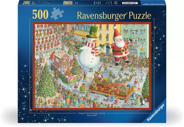 500 Piece - Here Comes Christmas! - Ravensburger