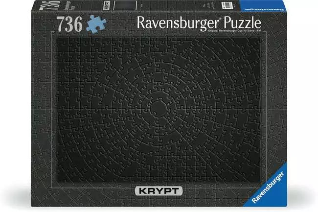 736 Piece - Krypt Black - Ravensburger