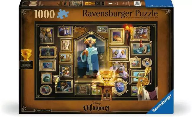 1000 Piece - Disney Villainous - Prince John From Robin Hood - Ravensburger