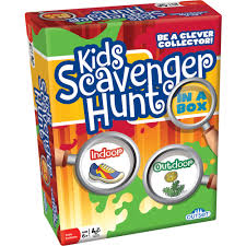 Kids Scavenger Hunt - An Active Game For Indoors Or Outdoors