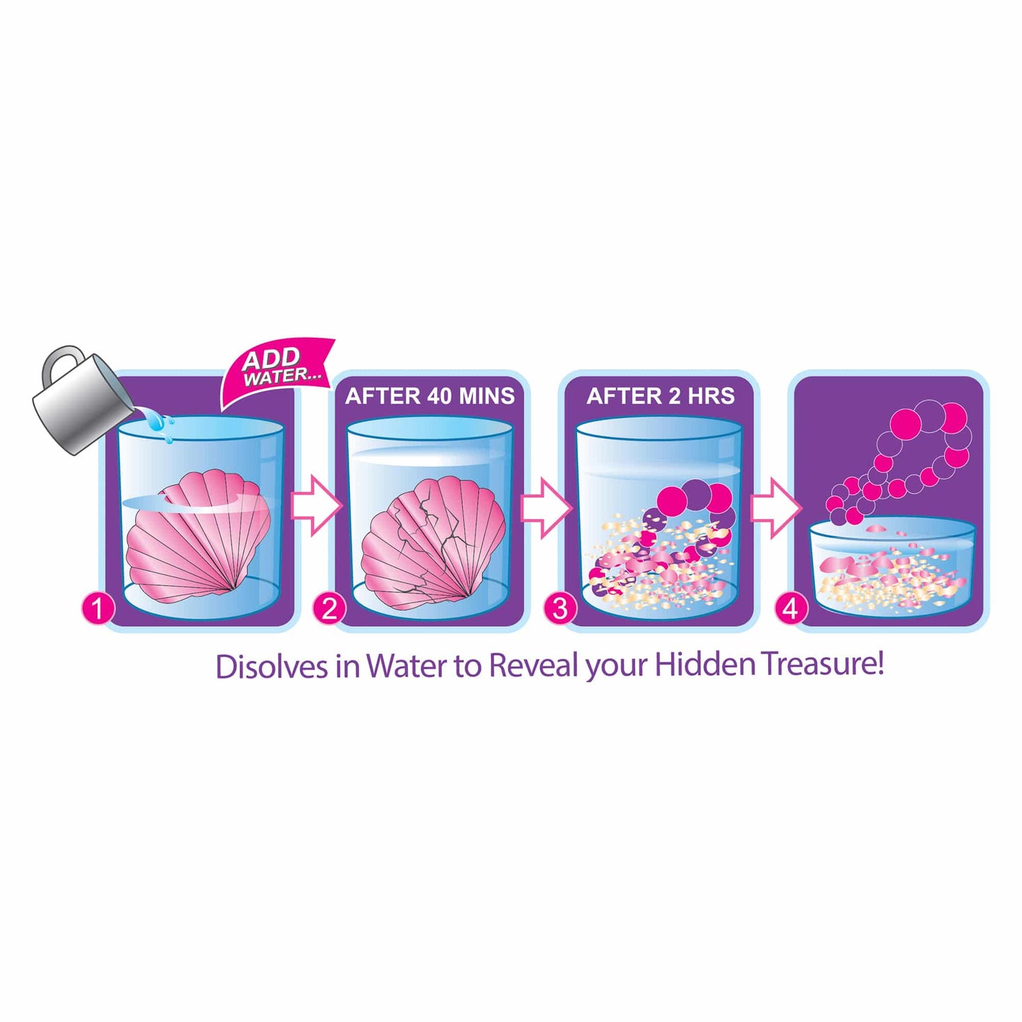 Lucky Shell (Various Colours) - Schylling