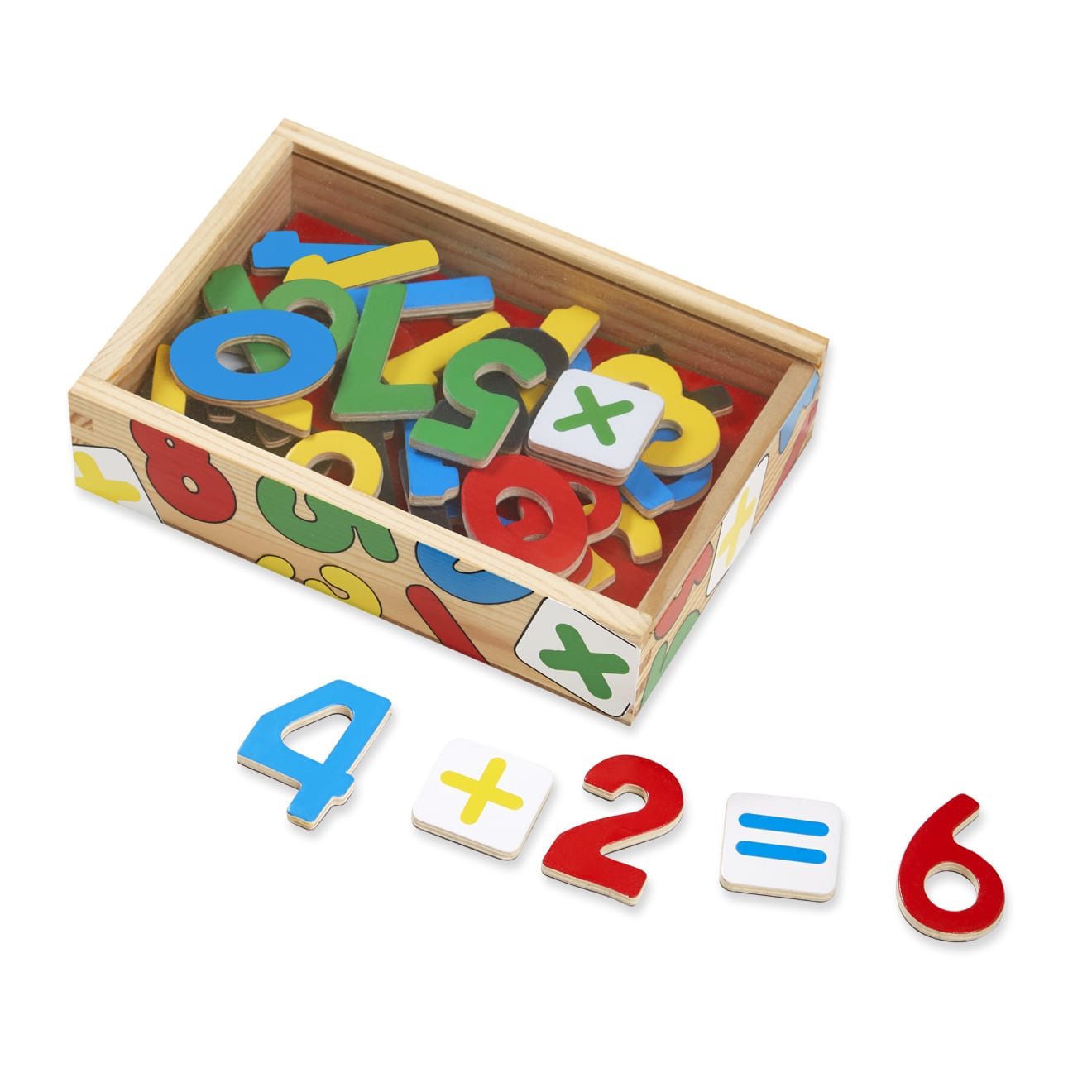 Magnetic Wooden Numbers - Melissa & Doug