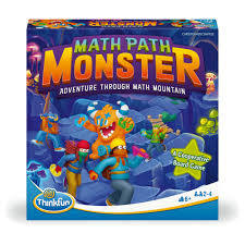 Math Path Monster: The Cooperative Board Game - Thinkfun