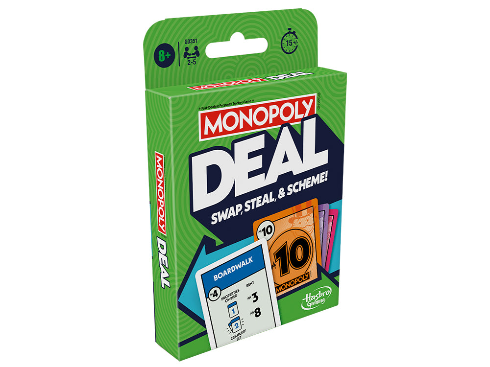 Monopoly Deal Card Game - Hasbro
