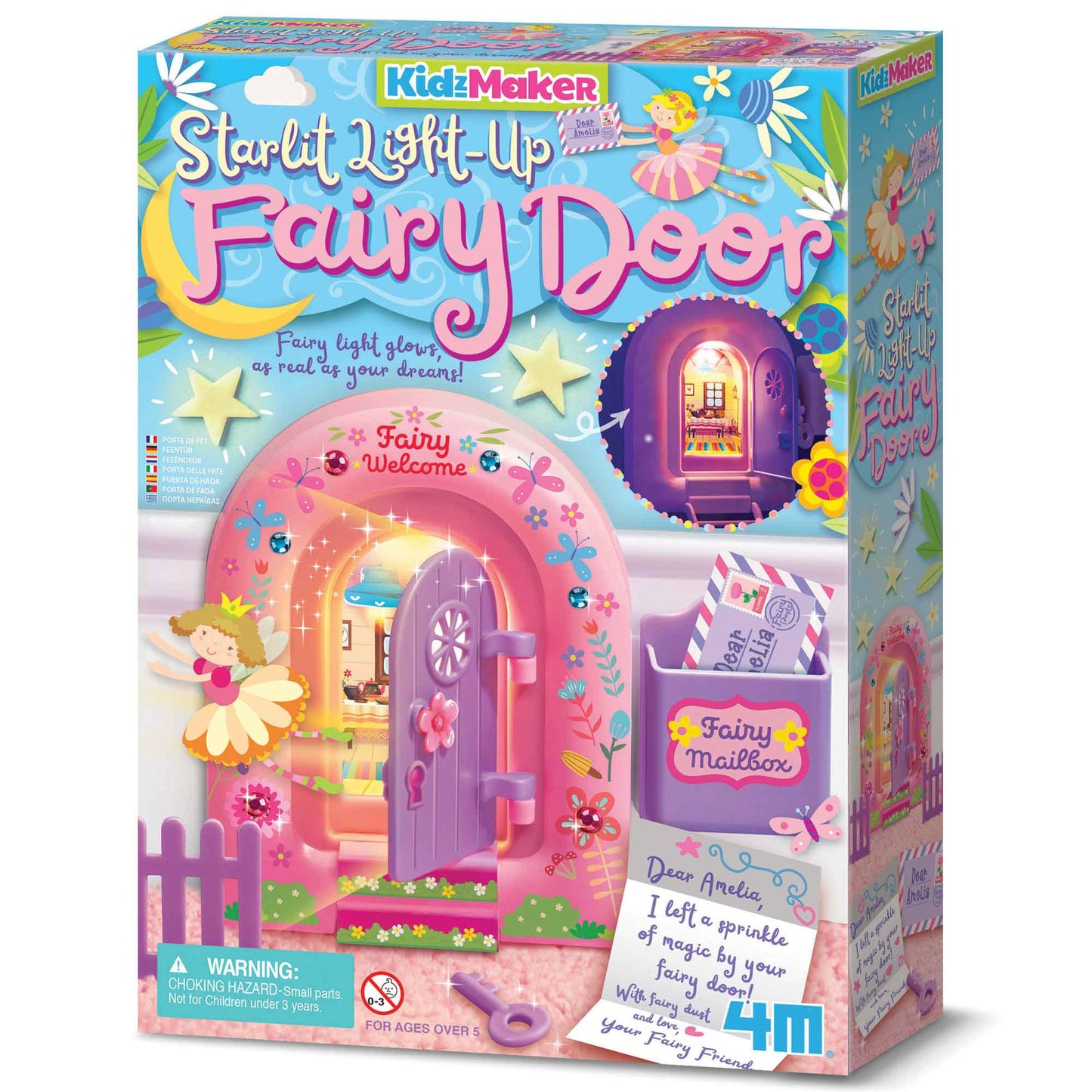 Starlit Light-Up Fairy Door - KidzMaker