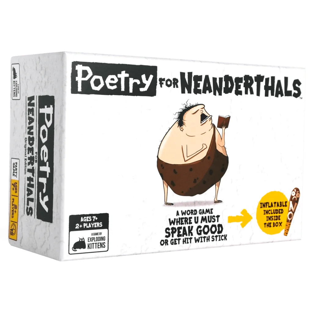 Poetry For Neanderthals Game By Exploding Kittens
