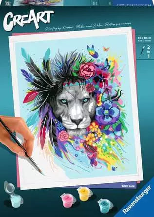 Paint By Numbers - Boho Lion - CreArt