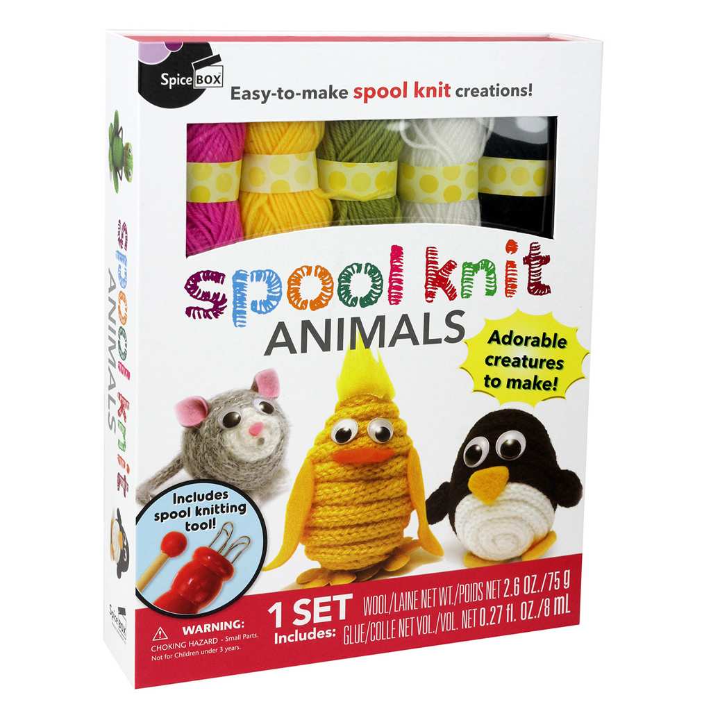 Spool Knit Animals - SpiceBox